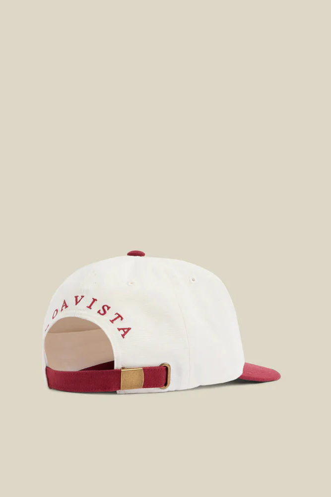 Portuguese Flannel Store Canvas Cap - bordeaux - Image 3