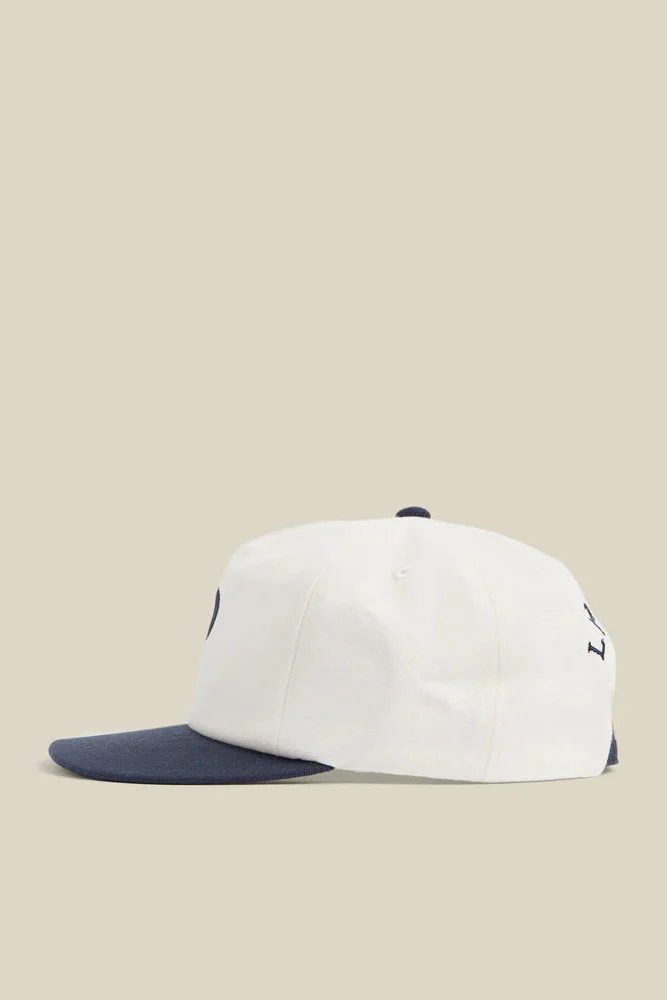 Portuguese Flannel Store Canvas Cap - navy - Image 2