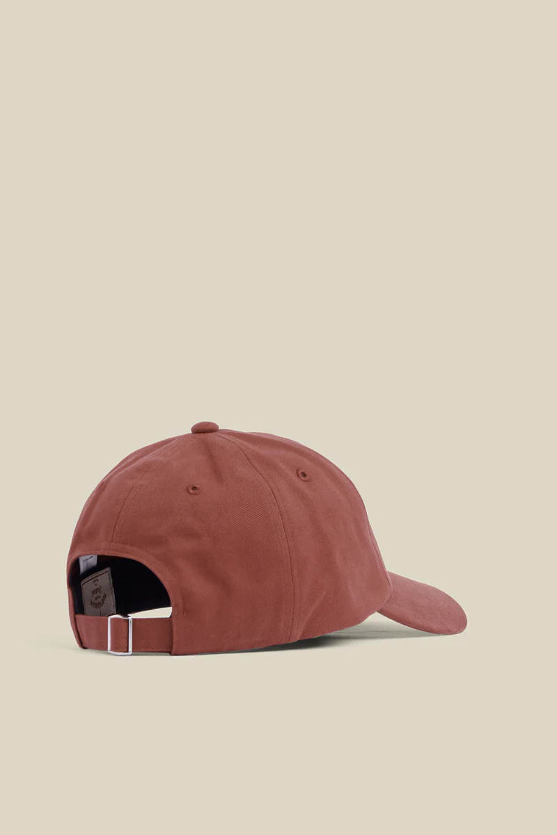 Portuguese Flannel Twill Cap - bordeaux - Image 2