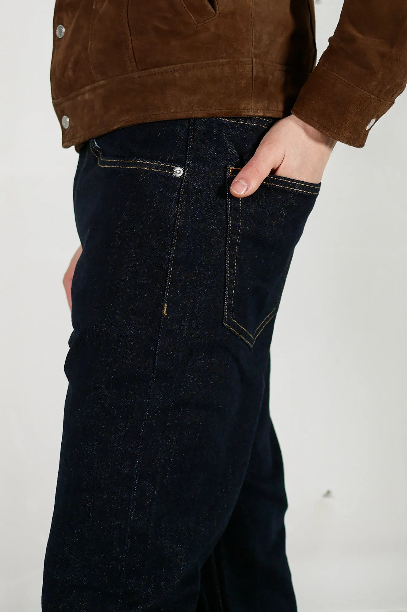 Saburo Jeans Slim Straight - rinsed - Image 4