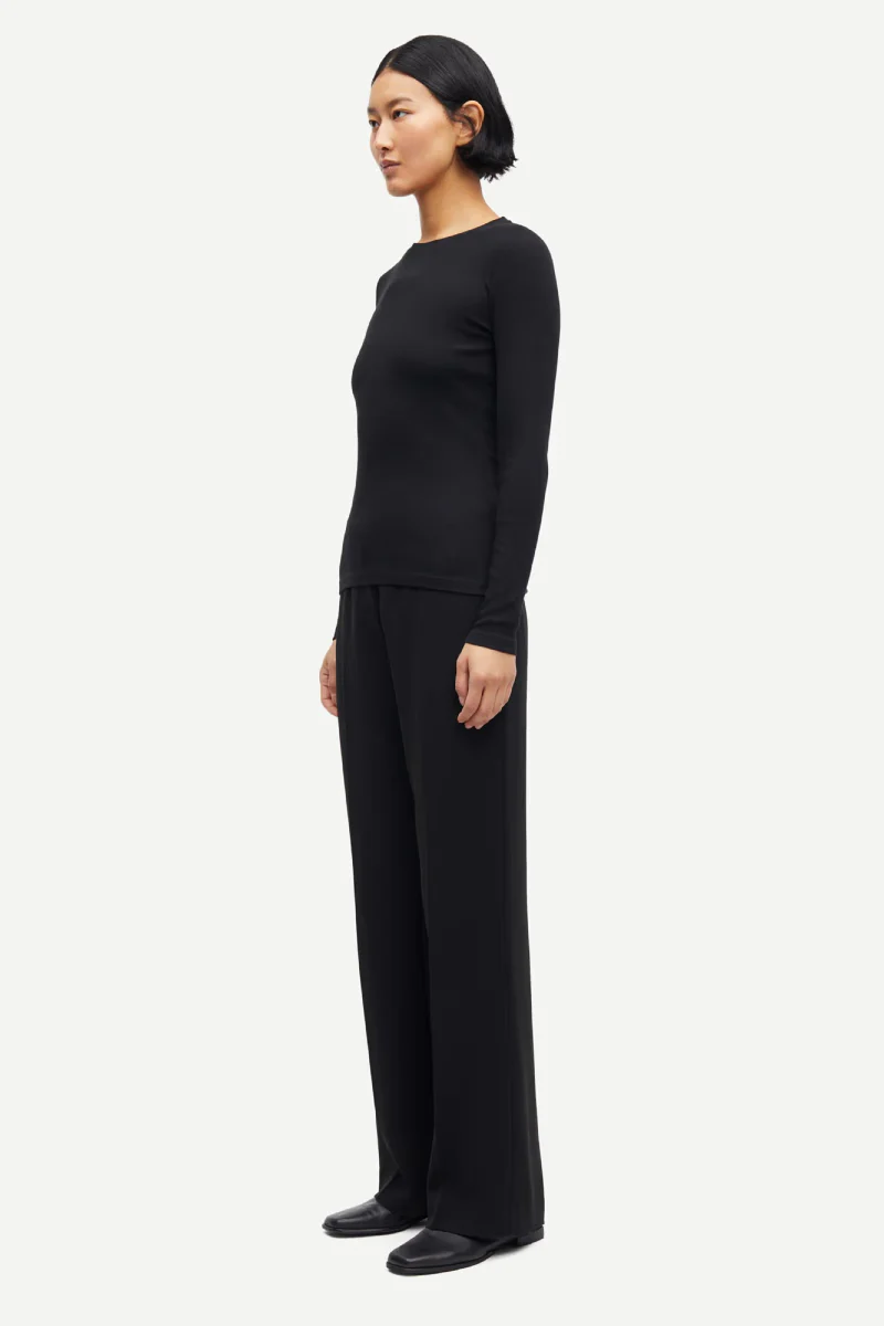 Samsøe Samsøe Alexa ls shirt - black - Image 2