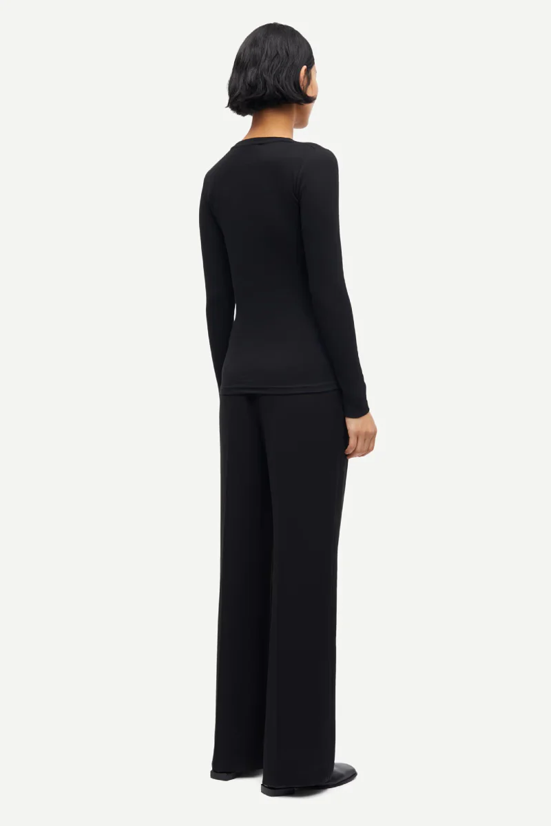 Samsøe Samsøe Alexa ls shirt - black - Image 3