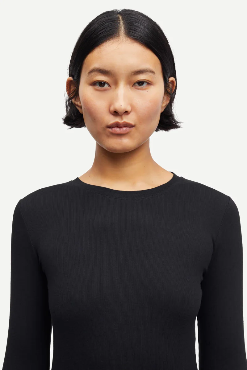 Samsøe Samsøe Alexa ls shirt - black - Image 4