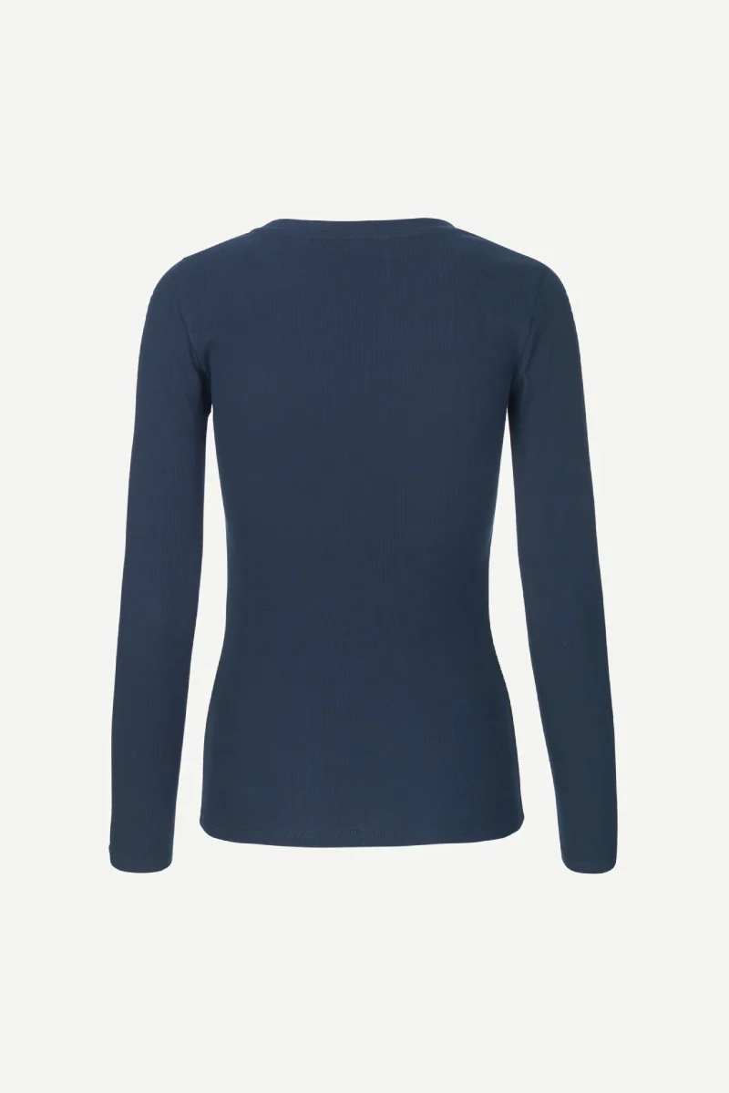 Samsøe Samsøe Alexa ls shirt - Night Sky - Image 6