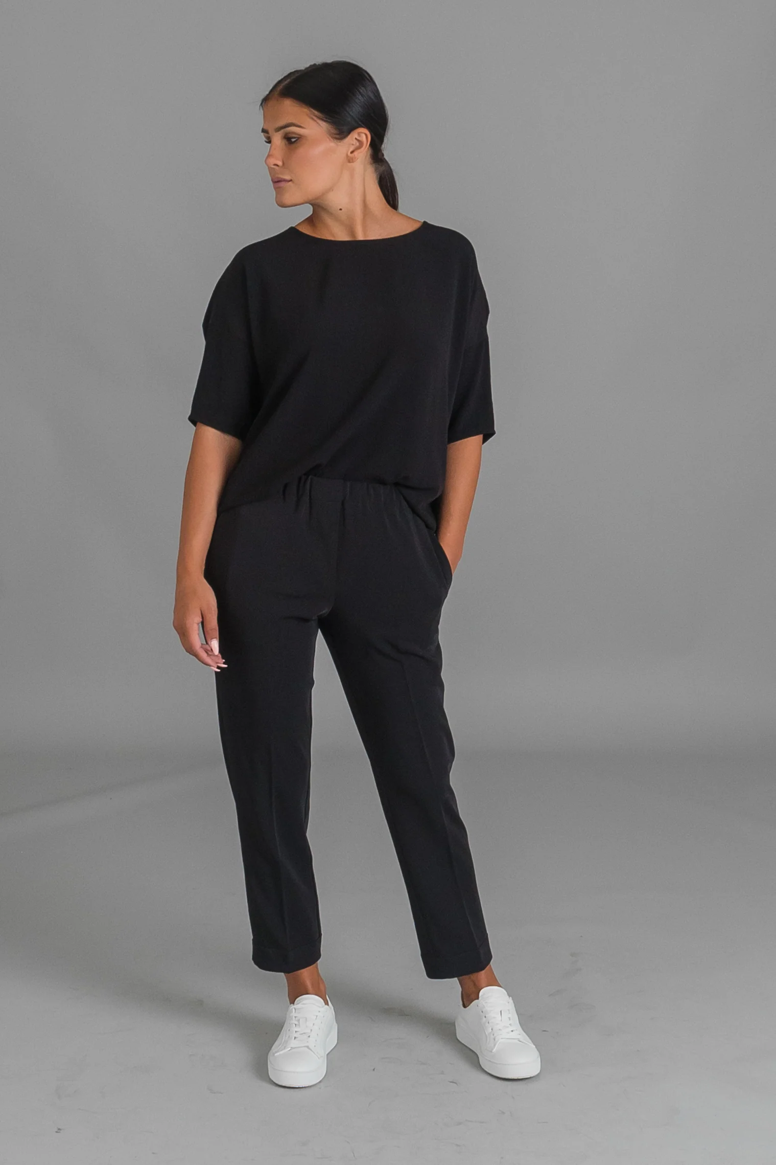 Samsøe Samsøe Hoys pants - musta - Image 10