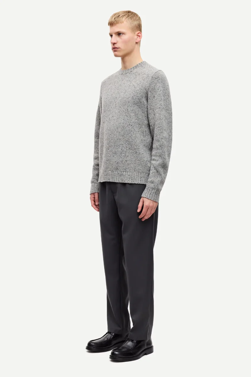 Samsøe Samsøe Sanataniel Sweater - grey melange - Image 3