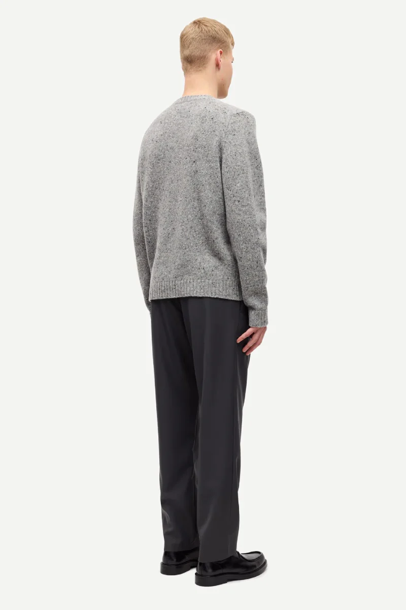 Samsøe Samsøe Sanataniel Sweater - grey melange - Image 4