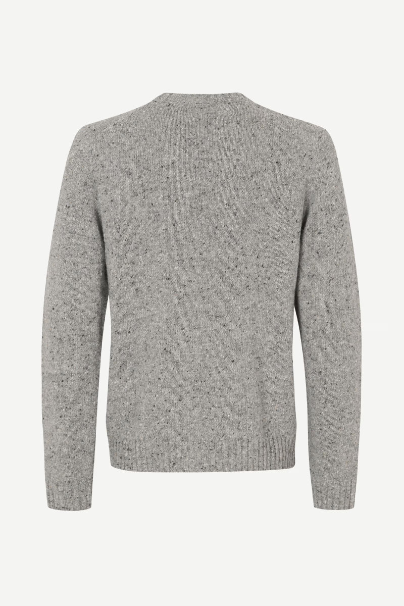 Samsøe Samsøe Sanataniel Sweater - grey melange - Image 5
