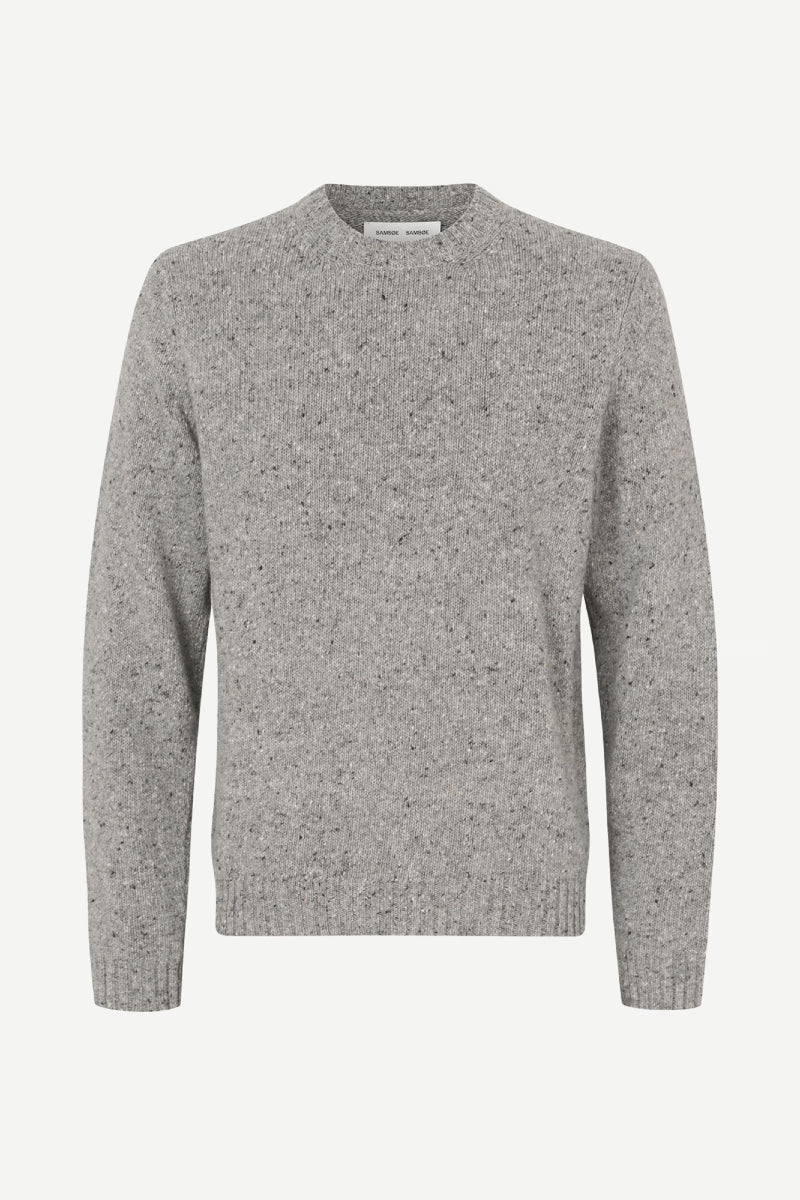 Samsøe Samsøe Sanataniel Sweater - grey melange - Image 6