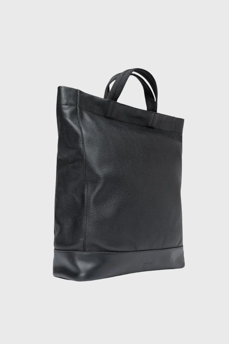 Sandqvist Leather Tote backpack - black - Image 3