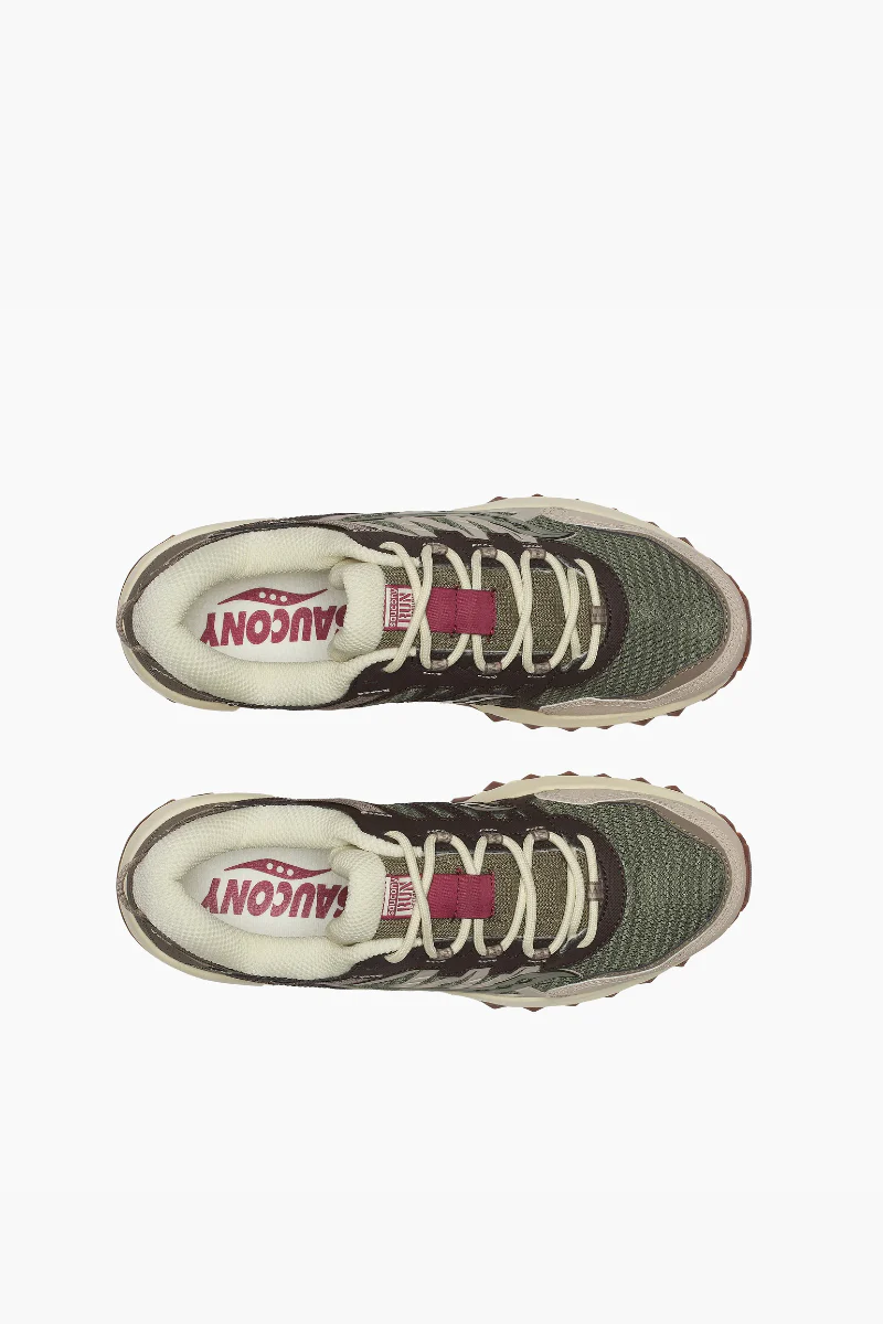 Saucony Grid Peak Unisex - olive/brown - Image 7