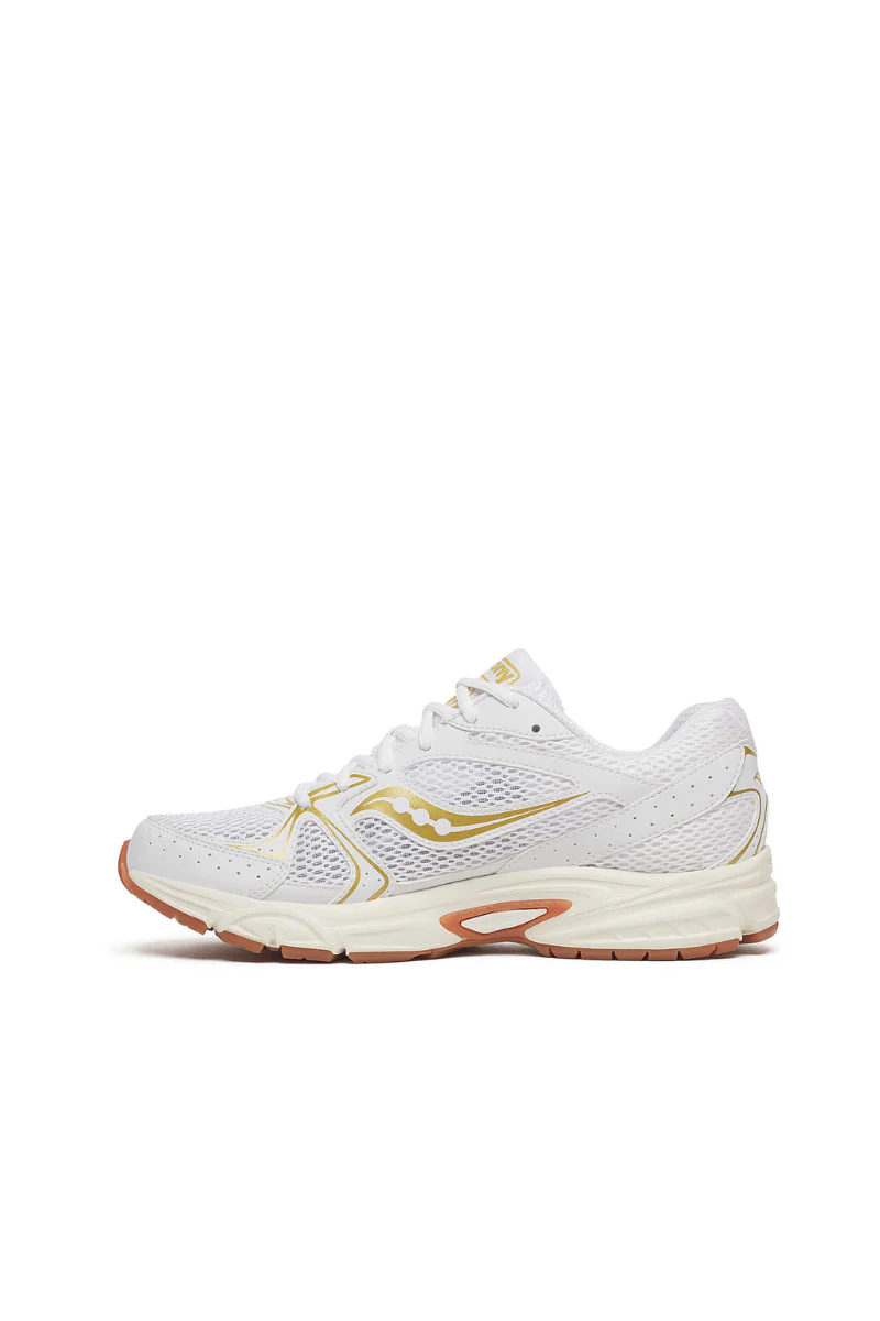 Saucony Ride Millenium - white / bronze - Image 5
