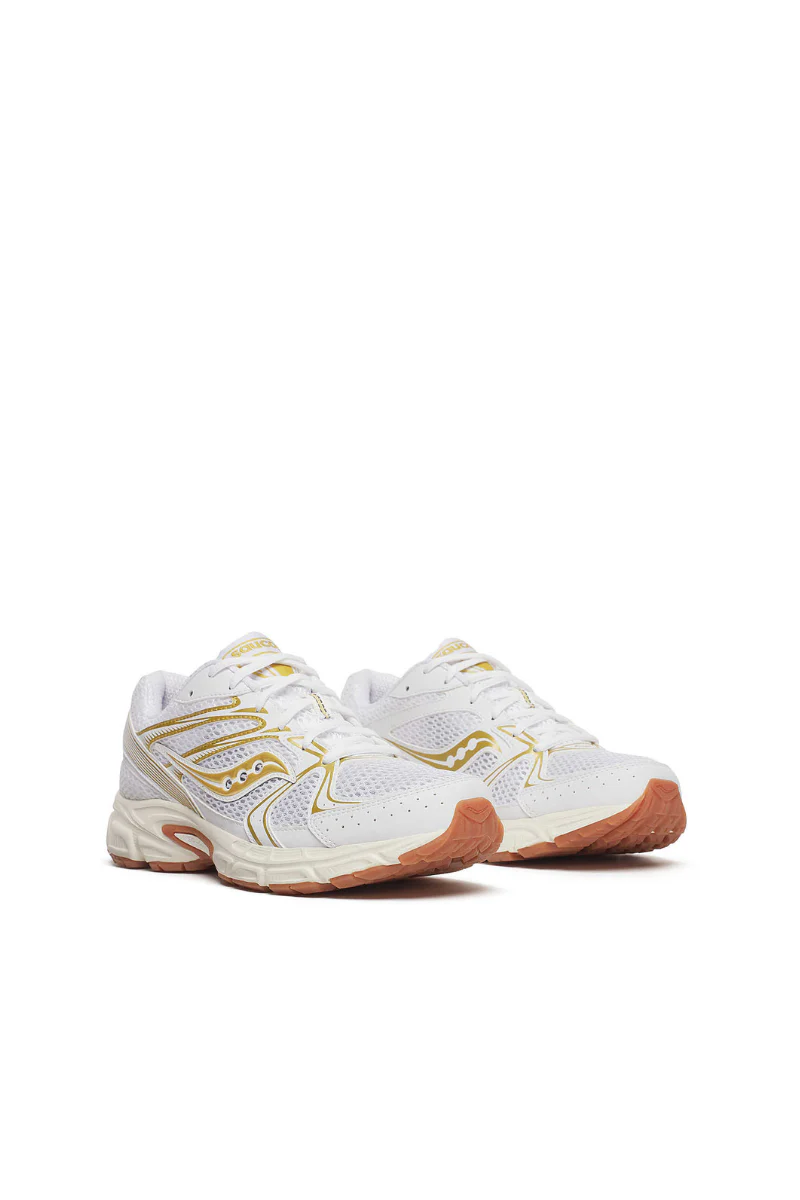Saucony Ride Millenium - white / bronze - Image 6