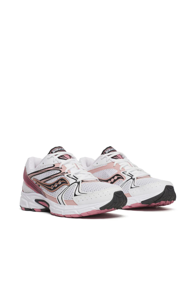 Saucony Ride Millenium - white / rose - Image 2