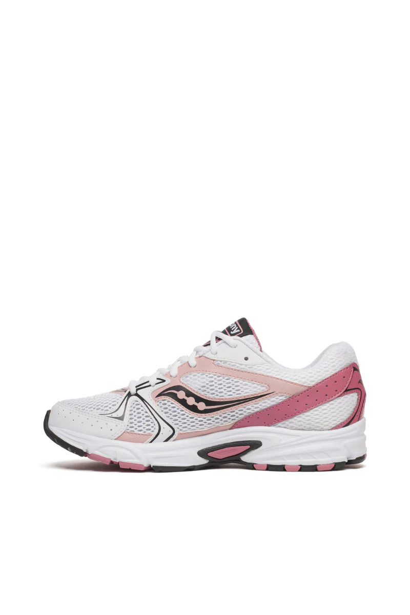Saucony Ride Millenium - white / rose - Image 3