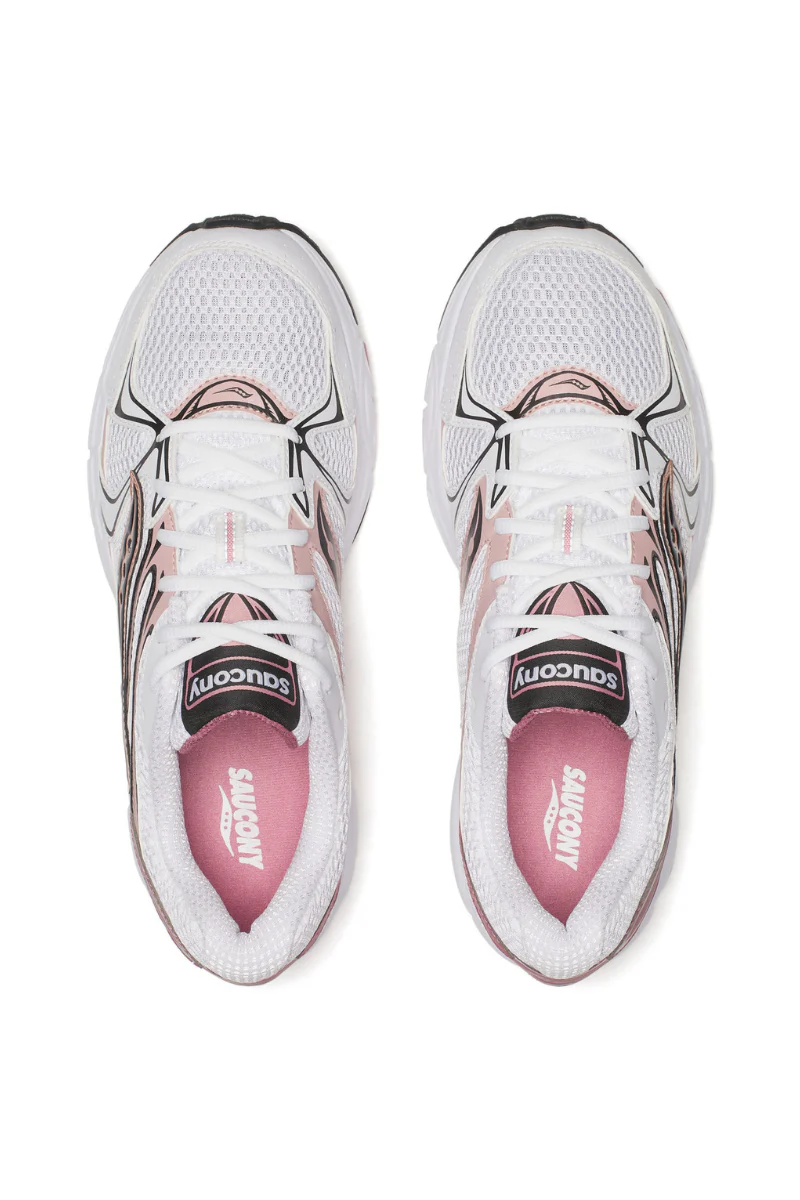 Saucony Ride Millenium - white / rose - Image 6