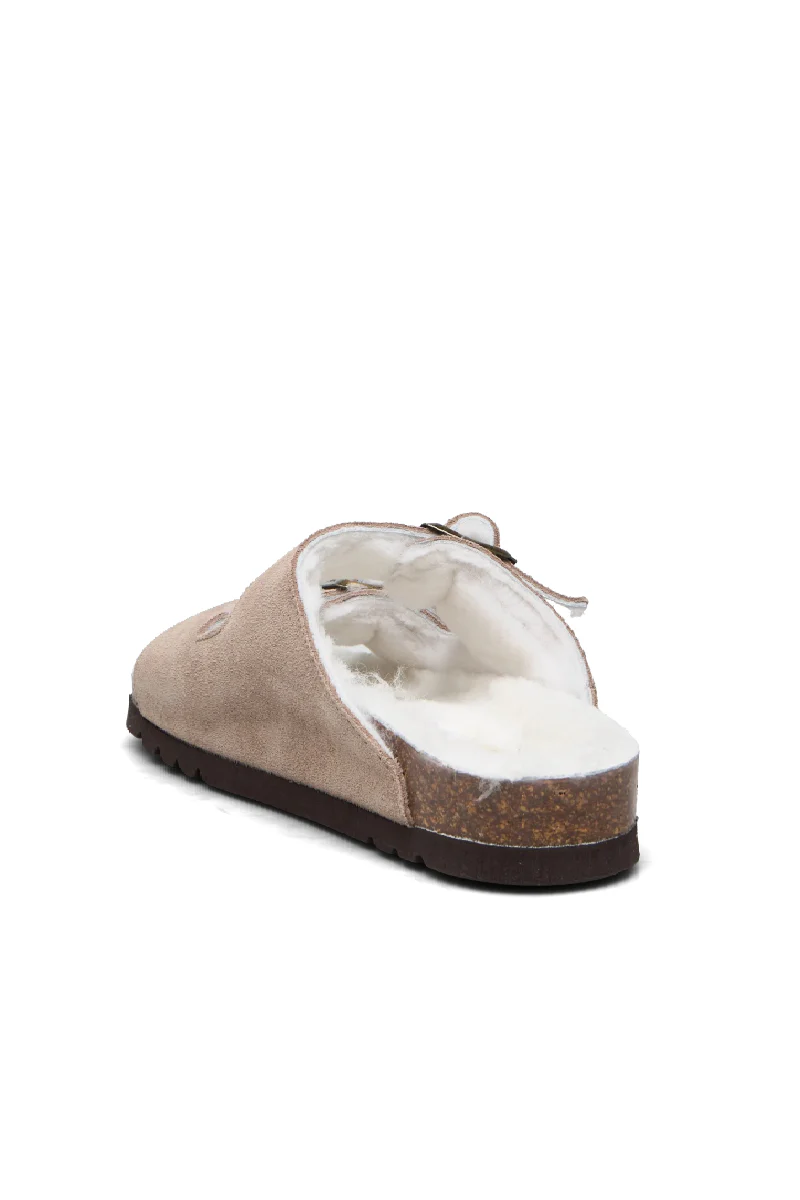 Scholl SL Josephine Suede - dark beige fur - Image 3