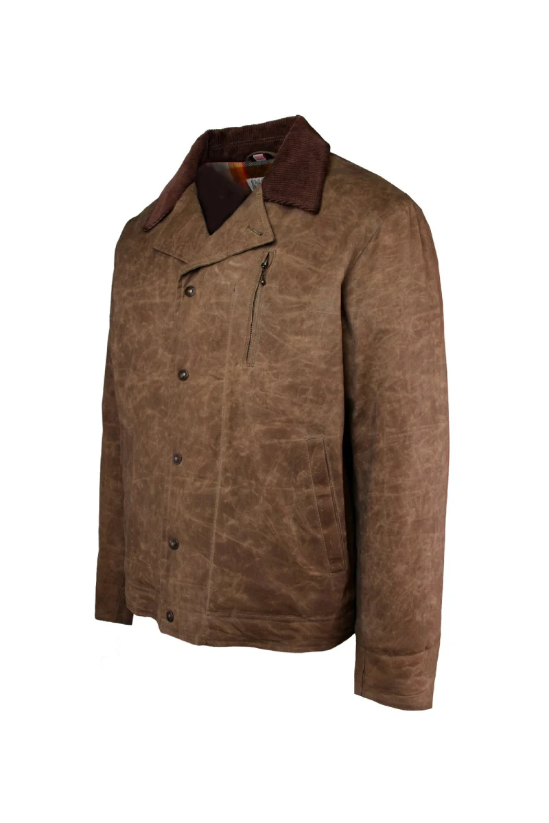 Schott 27" Waxed Cotton M41 Field Jacket - khaki - Image 3