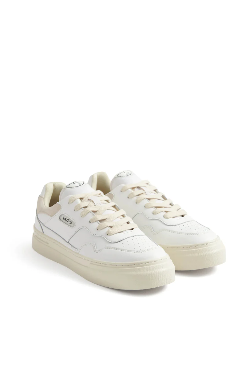 Stepney Workers Pearl Leather - white/putty - Image 3