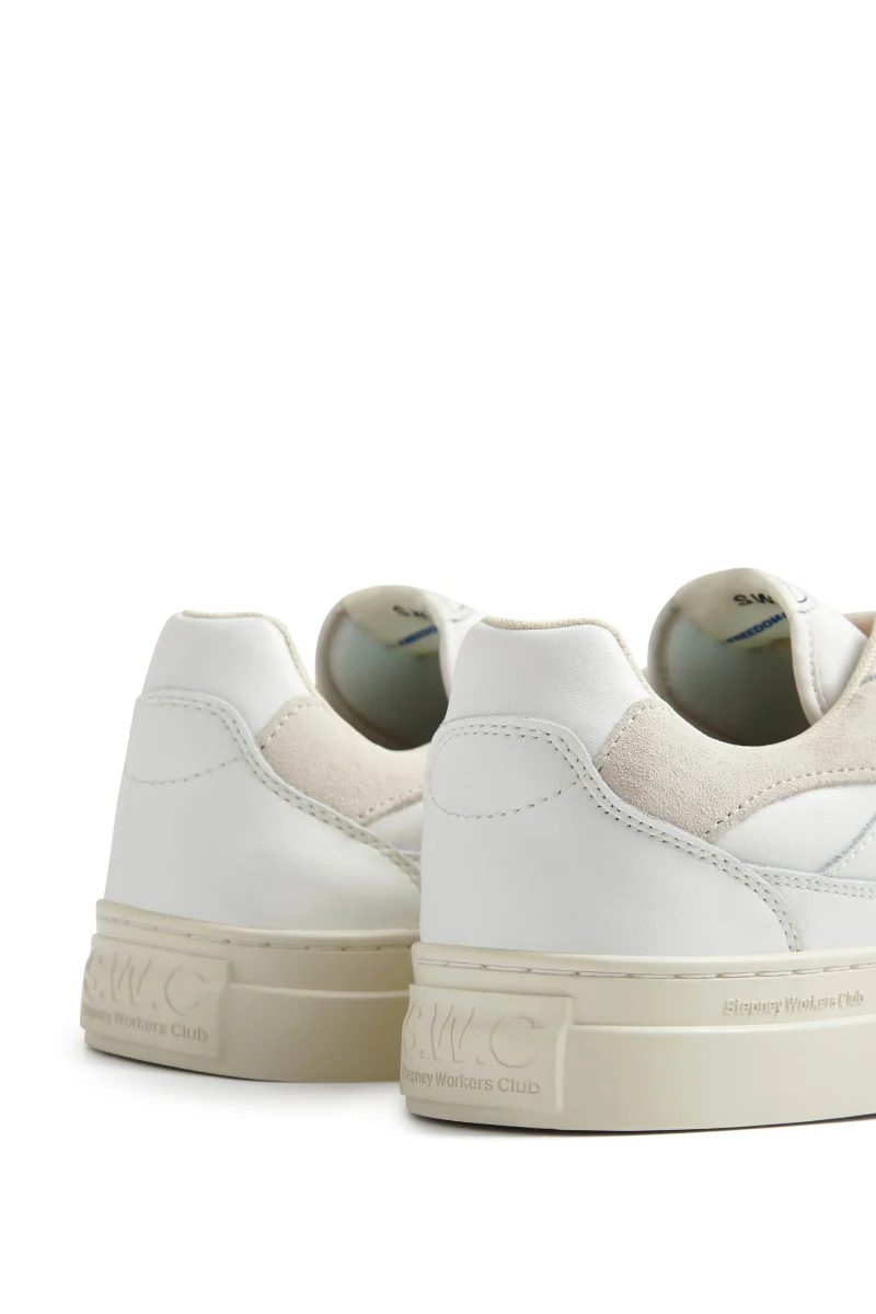 Stepney Workers Pearl Leather - white/putty - Image 5