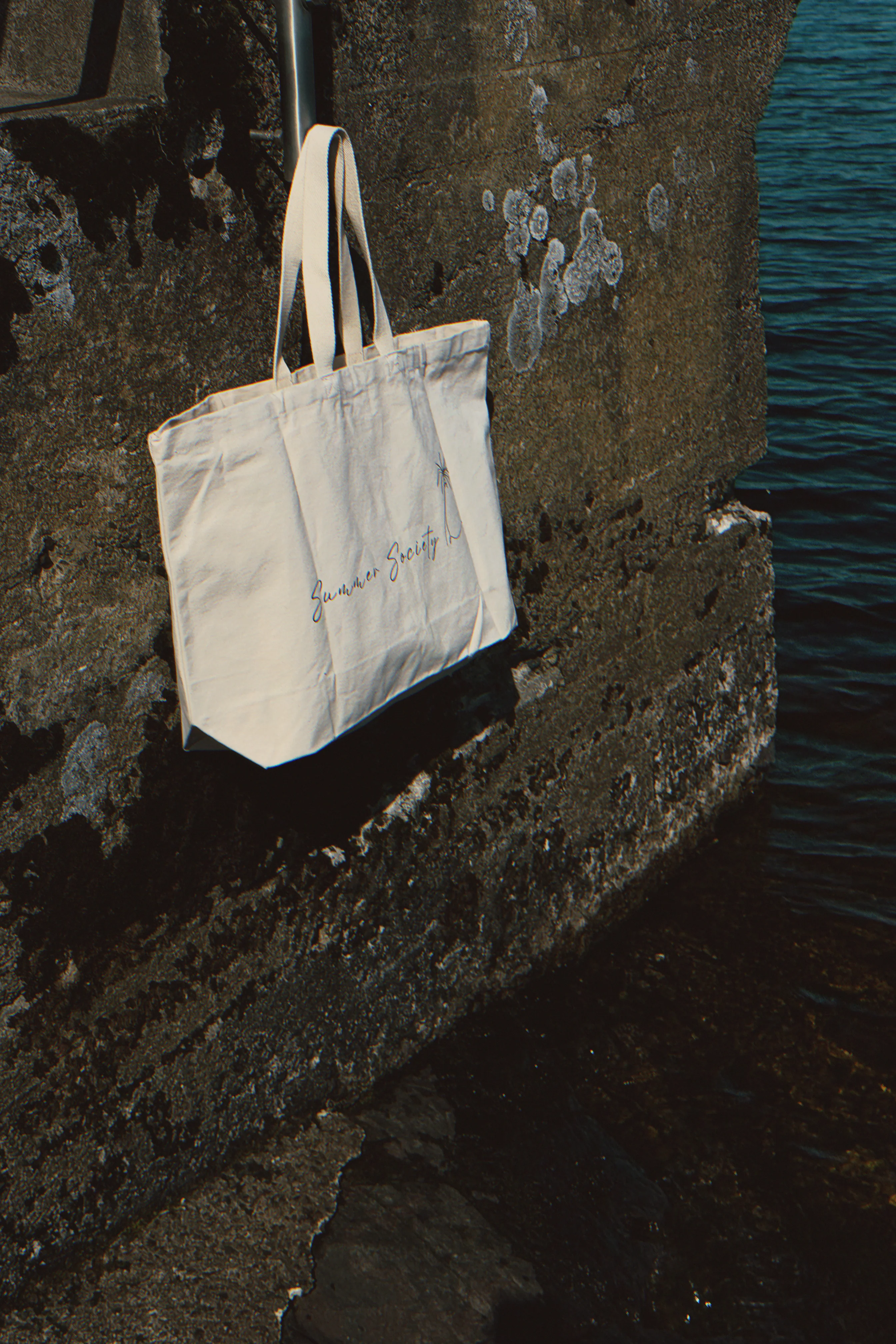 Summer Society Goods Oversized Canvas Tote Bag - Image 2