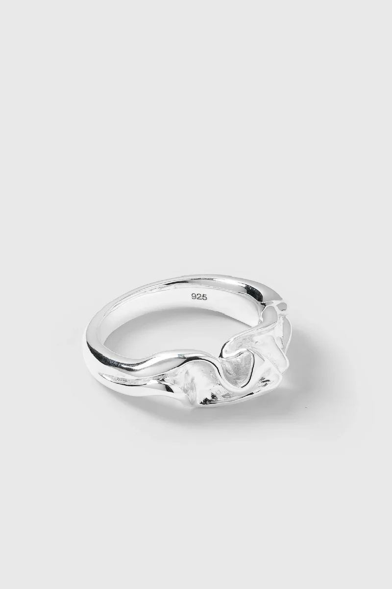 Syster P Moulded Narrow ring - silver - Image 3