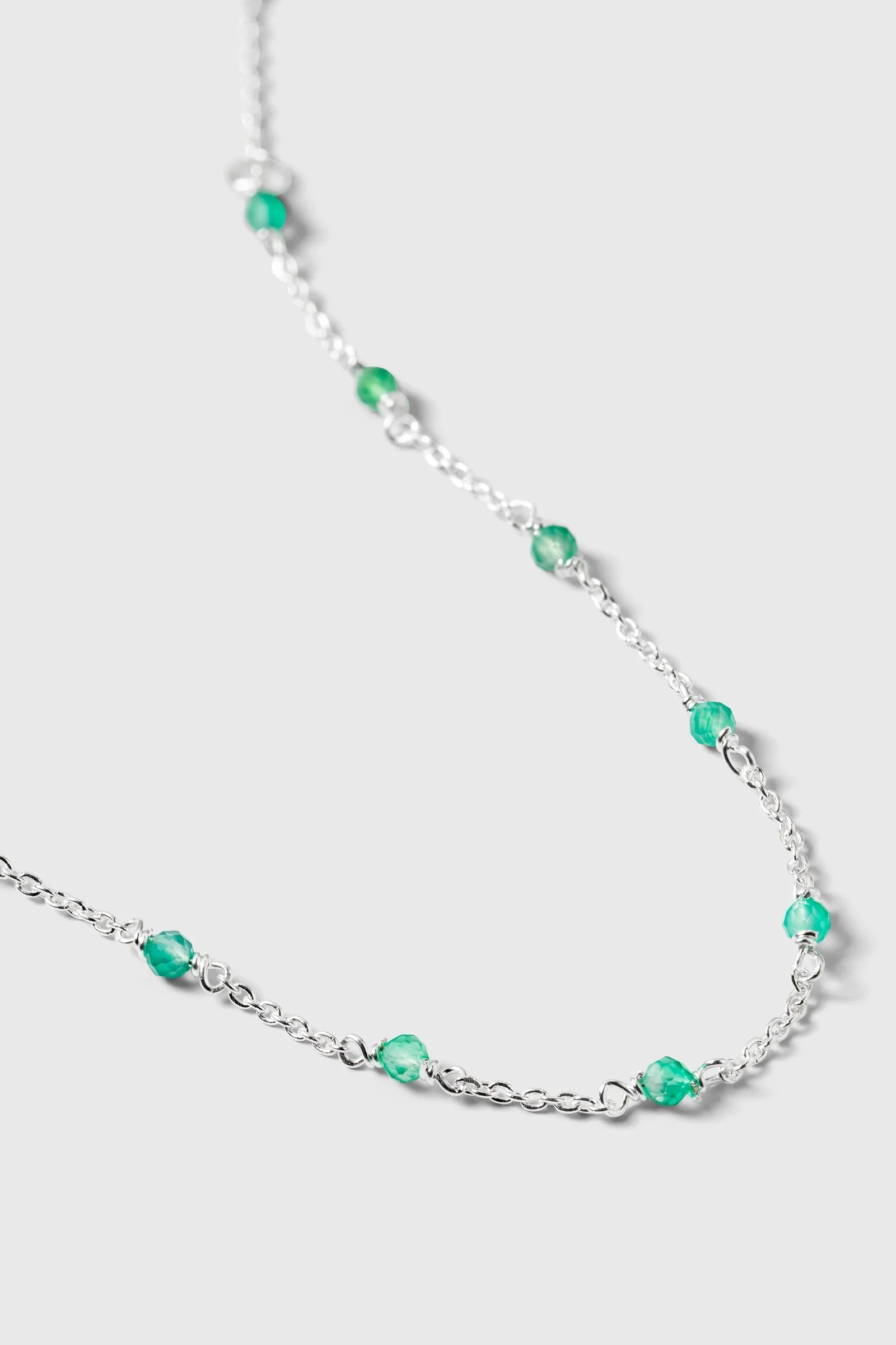 Syster P Santa Monica Bracelet - silver green onyx - Image 2