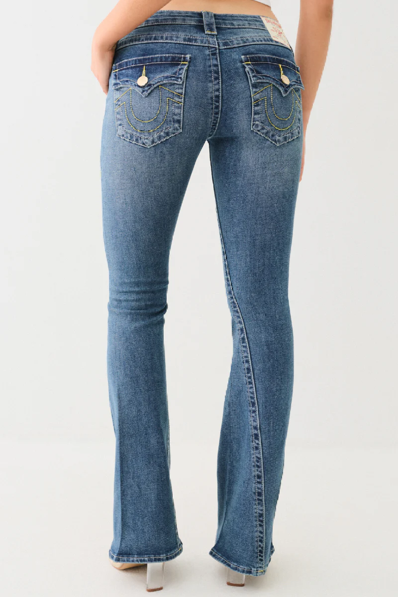 True Religion Joey Low Rise Flare -  Arabella - Image 4