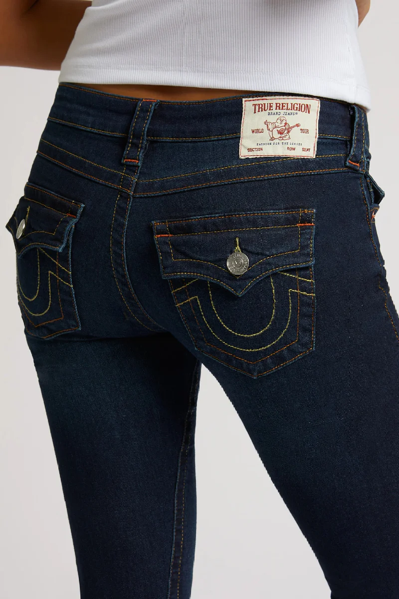 True Religion Joey Low Rise Flare - Muddy waters - Image 6