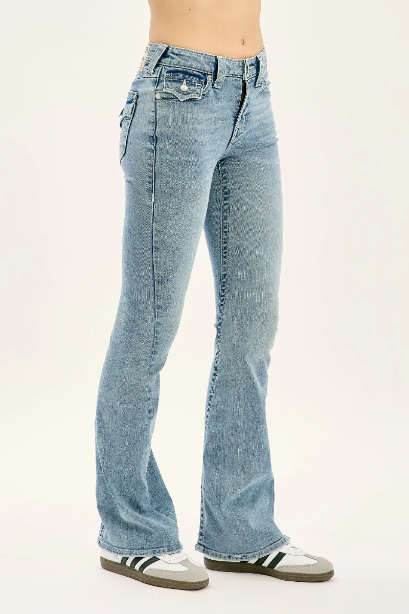 True Religion Joey Low Rise Flare - Peak spot - Image 2