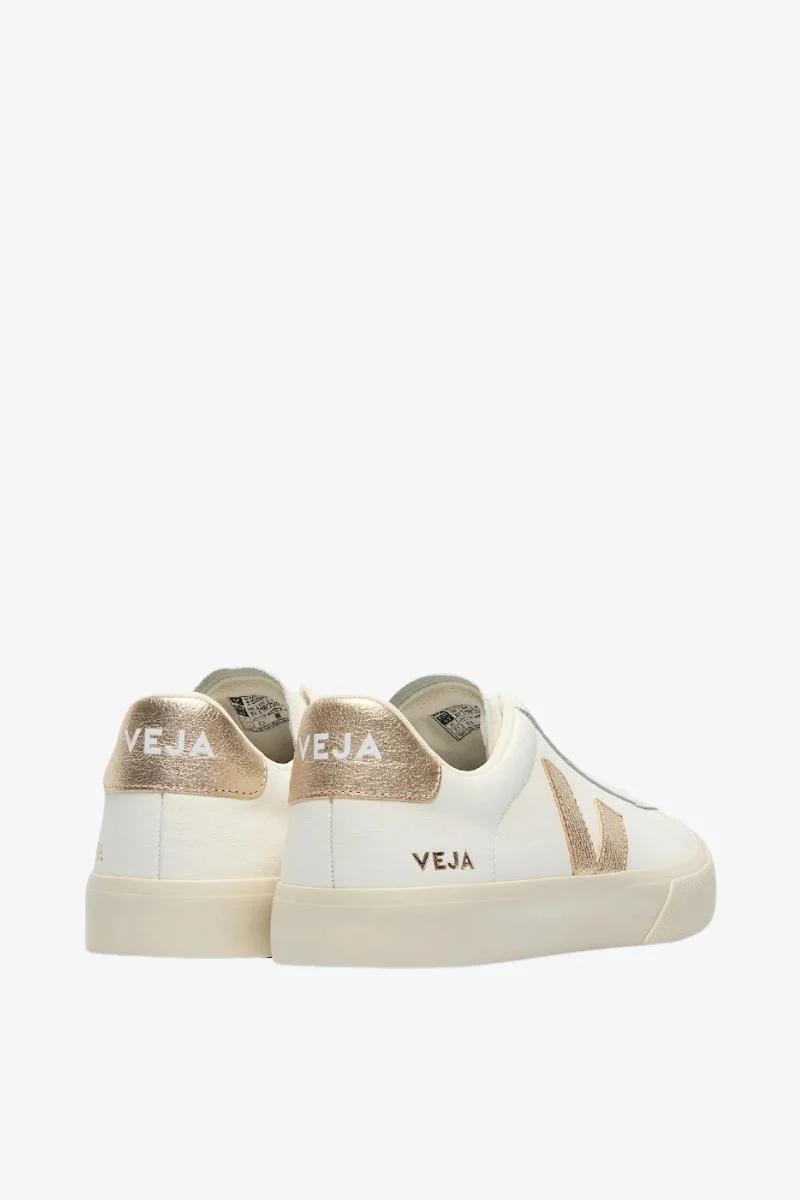 Veja Campo Leather - extra white / platine - Image 4