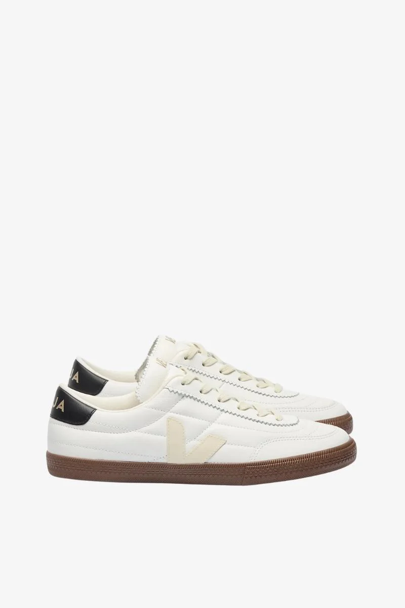 Veja Panenka O.T. Leather - white / black / bark - Image 2