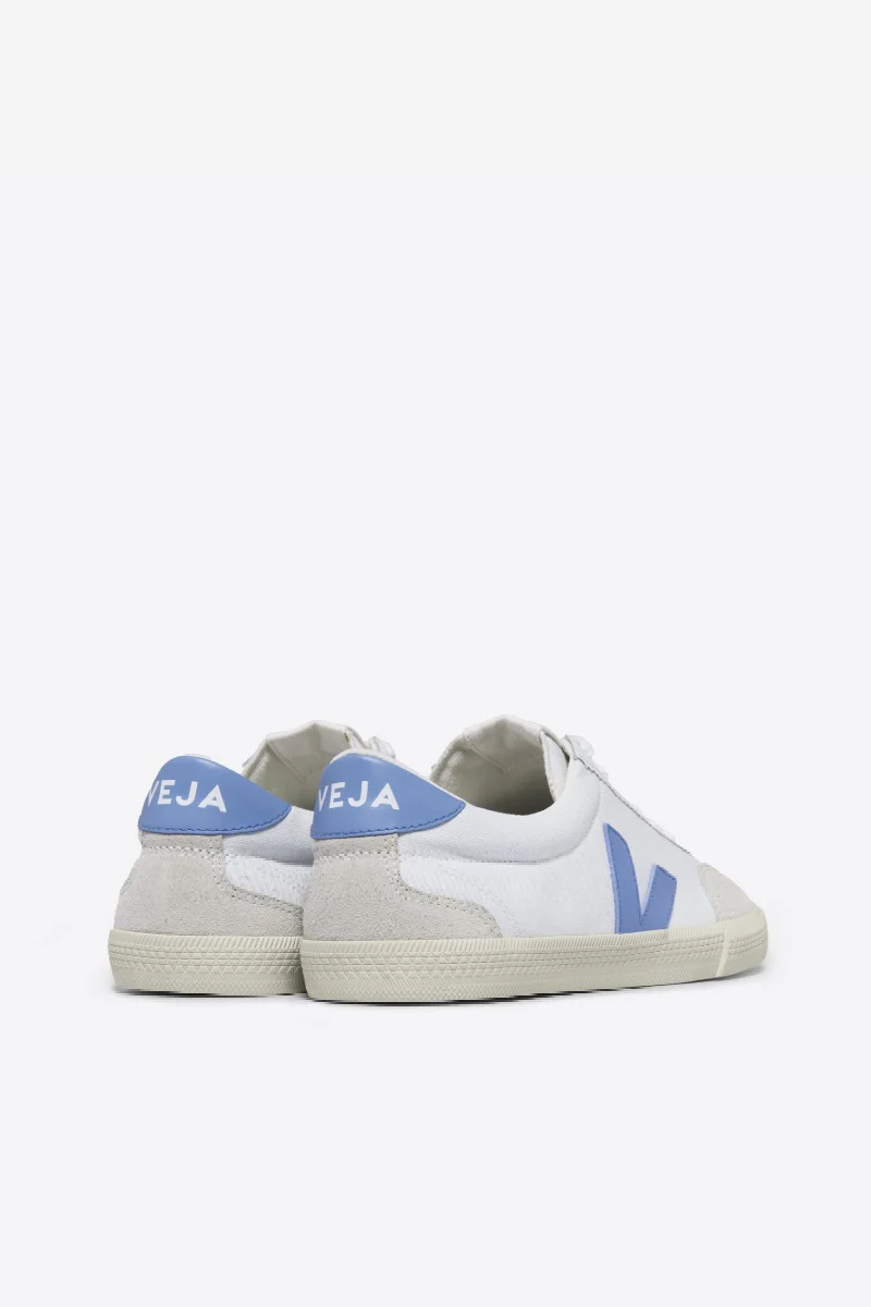 Veja Volley Canvas - white / aqua - Image 3