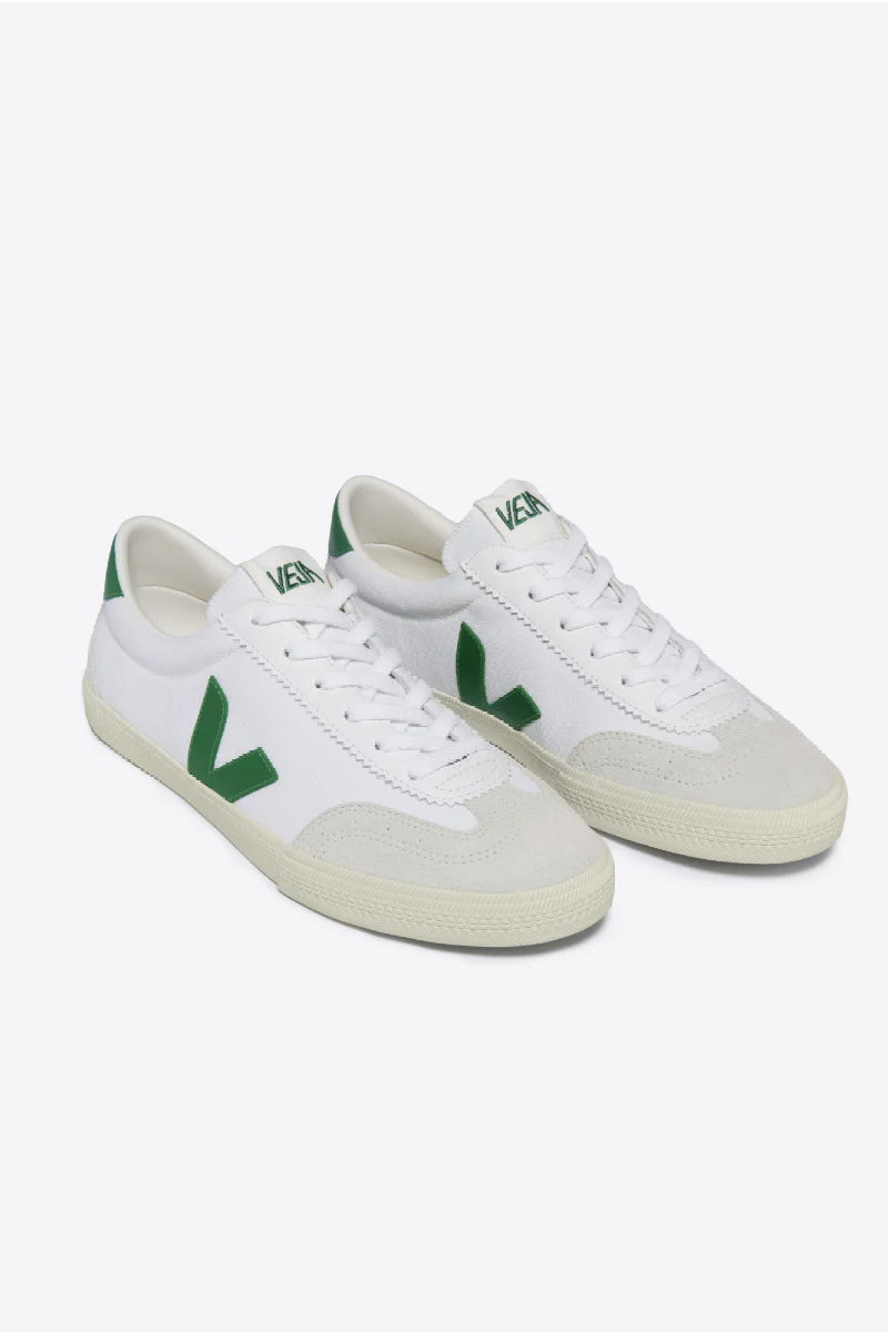 Veja Volley Canvas - white / emeraude - Image 3