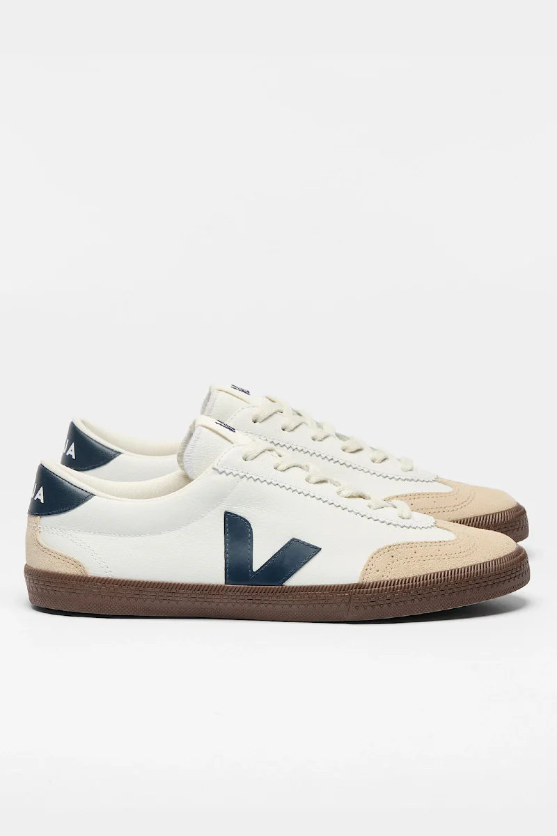 Veja Volley O.T. Leather - white/nautico/bark - Image 2