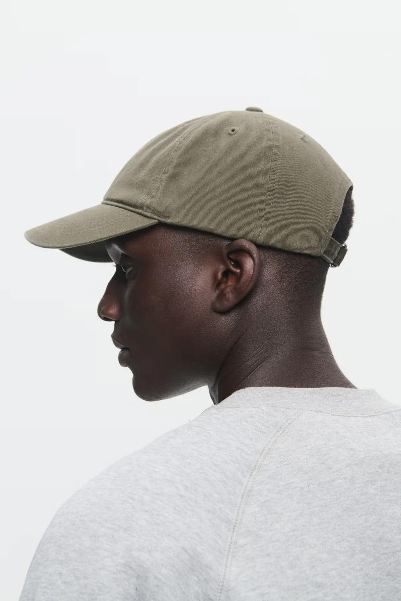 Wood Wood Low Profile Twill cap - dusty olive - Image 4